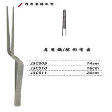 金鐘鼻用鑷槍形 J3C010 16cm 有齒 WD