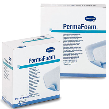 德國保赫曼德濕膚泡沫傷口敷料PermaFoam 20x20cm 貨號：4094065   