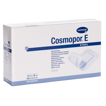 德國(guó)保赫曼妙貼無菌創(chuàng)口敷貼  Cosmopor E 15cmx8cm 貨號(hào)： 9008740