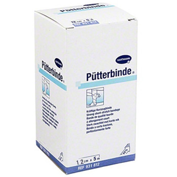 德國(guó)保赫曼保易定高強(qiáng)度壓力繃帶  Putterbinde 12cmx5m 貨號(hào)：9318300  