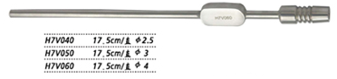 金鐘鼻腔吸引管直 H7V050 17.5cm 直 φ3