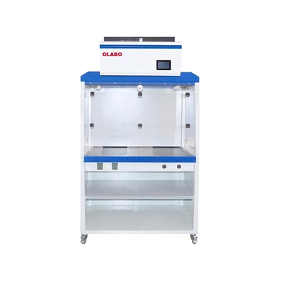 歐萊博凈氣型通風(fēng)柜FH1200(C) 無管道通風(fēng)柜、三面亞克力視窗、觸摸顯示屏控制內(nèi)置過濾器