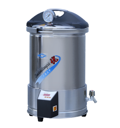 三申手提式不銹鋼壓力蒸汽滅菌器（定時(shí)數(shù)控）YX280 15L