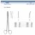 金鐘組織剪彎 J22060 18cm 彎